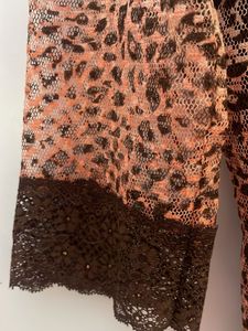 Raffy Sheer Leopard Print Jacket