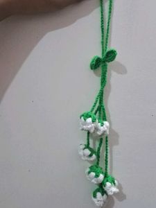 Handmade Flower Keychain For Car