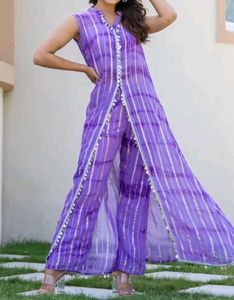 Purple Tie-Dye Co-ord Set
