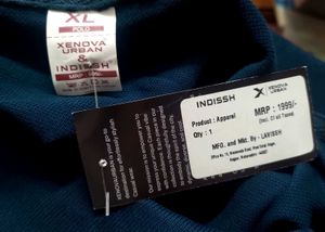 Unused Xenovaurban Size 44 Regular fit Polo