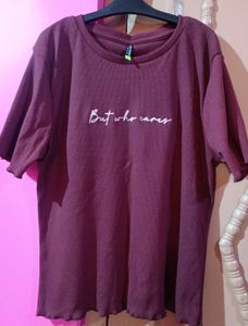 Burgundy Regular Top