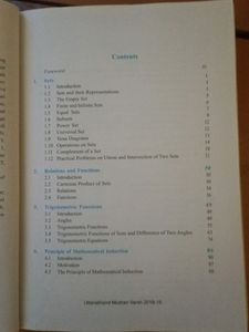 Math Book Class 11 NCERT
