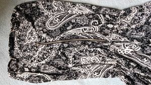 Paisley Print Sleeveless Jumpsuit