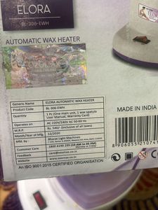 Ozomax Elora Automatic Wax Heater