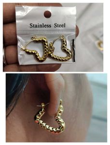 Stainless Steel Tarnish Hoops Earring