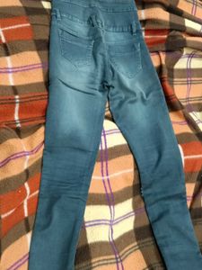 High Waisted Denim Jeans