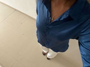 Stylish Blue Button-Down Shirt