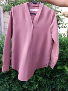 Nude Pink Formal Shirt/ Blouse