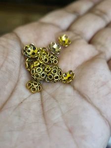 Jhumka Caps Golden