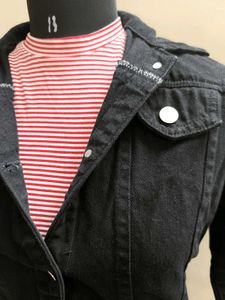 Black Denim Jacket 💕