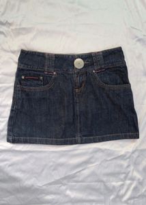 Denim Mini Skirt