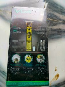 VGR Hair Clipper With Trimmer Cordless