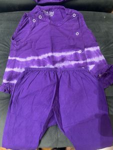 Purple Coord Set Baby
