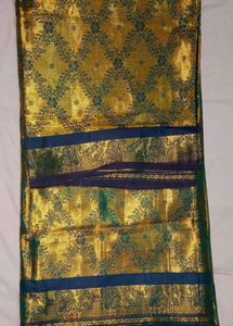 Golden Fabric Material