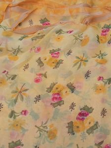 Floral Print saree - completely new