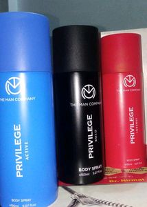 The Man Company 3 Body Spray