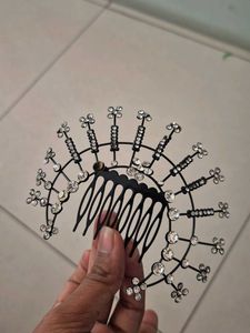 Sparkling Hair Bun Accessory