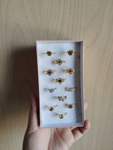 RING FINGER RINGS -12 PCS