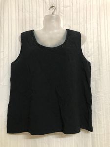 Black Sleeveless Top