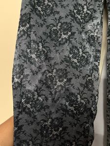Pintrest Branded Designer flared high waist pant