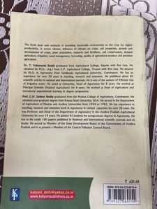 PRINCIPLES OF AGRONOMY