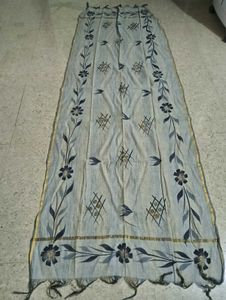 Hand-Painted Floral Dupatta