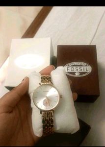 Fossil Gold-Tone Wristwatch