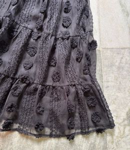 Black Tiered Dress