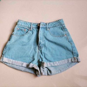 Denim Party Wear Shorts