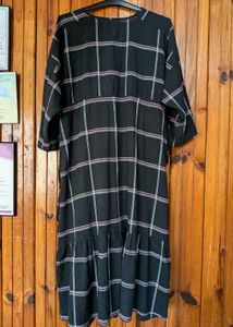Plaid Maxi Dress