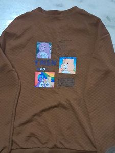 Brown Crewneck Sweatshirt