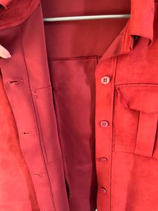 Red Suede Jacket
