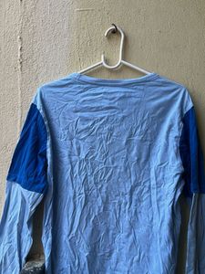 Blue Long Sleeve T-Shirt