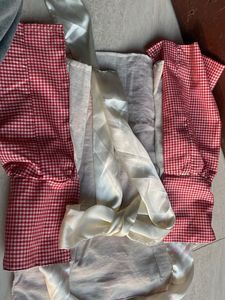 Red Gingham Dress with Bow