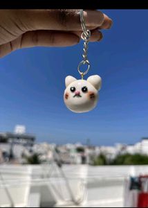 🍦🐻🐾 Cuteness On-the-Go – Handmade Keychain Comb