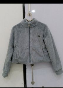 Girls High Neck Partywear Jacket