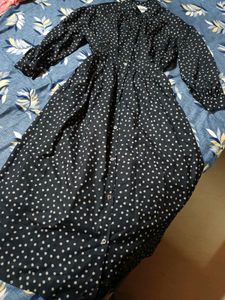 POLKA DOT MAXI DRESS