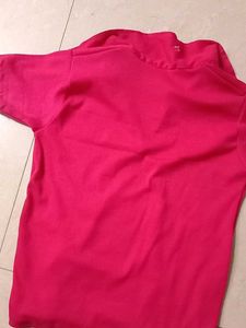 Pink Stylish Crop Top