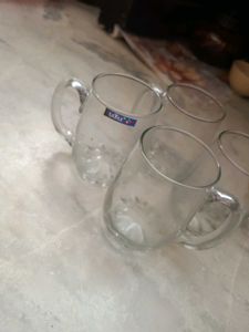 Eagle Glass Mugs (Set of 2)