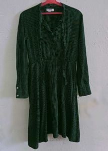 Green Polka Dot Frock – Preloved