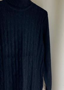 Black Turtleneck Sweater