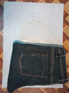 Stylish Dark Wash Denim Jeans