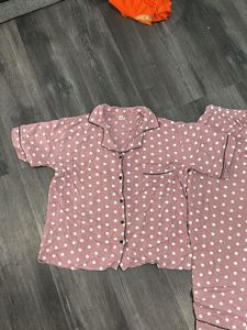 Polka Dot Pajama Set