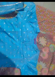 Libas Blue 💙 Suit With Dupatta And Plazo