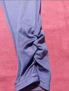 Crane Purple Stretchable Leggings - Size M