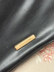 Forever Glam Black Chain Shoulder Bag