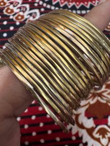 Gorgeous Gold Bangle Set