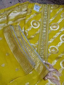 Yellow Salwar Kameez Suit