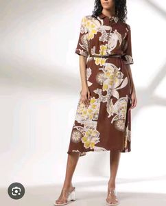 Floral Shirt Dress - Stylish &amp; Unique