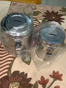 Steel Gullak( Piggy Bank)